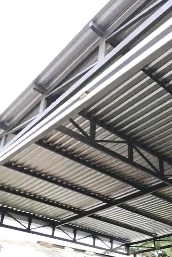 Thi công mái che sân – Giải pháp bền vững từ Xưởng Cơ Khí Trọng Đạt tại Đà Nẵng